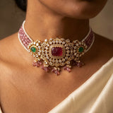 Elegant Multi-Strand Statement Choker