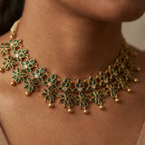 The Floral Bloom Silver Necklace