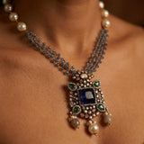 Victorian-Inspired Statement Beaded Necklace
