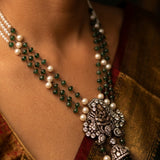 Regal GoddessLakshmi Statement Necklace
