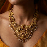 Divine Goddess Temple Grandeur Necklace