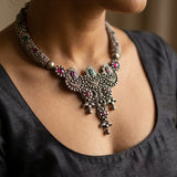 Hasli Guttapusalu-Style Pendant Necklace