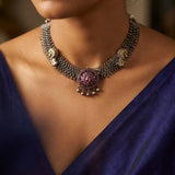 Traditional Floral Motif Necklace