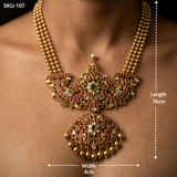 Exquisite Royal Magri Pendant Necklace in 22k Gold