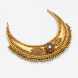 Exquisite 925 Sterling Silver Gold-Plated Traditional Choker