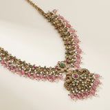 Antique Inspired Peacock Pendant Necklace