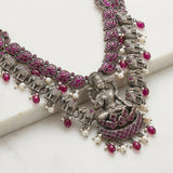 Divine Lakshmi Motif Statement Necklace