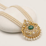 The Regal Emerald Floral Haram