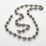 Traditional Ribbed Bead Necklace