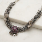 Traditional Floral Motif Necklace