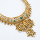 The Royal Lakshmi Peacock necklace&nbsp;
