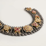 Heritage Floral Motif Necklace