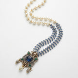 Victorian-Inspired Statement Beaded Necklace