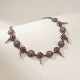 Traditional Floral Motif Necklace