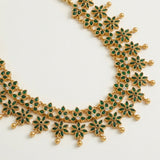 The Floral Bloom Silver Necklace