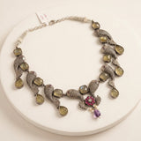 Whimsical Fish-Motif Silver Necklace