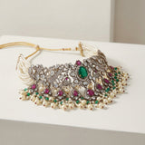 The Royal Pearl &amp; Gemstone Statement Choker
